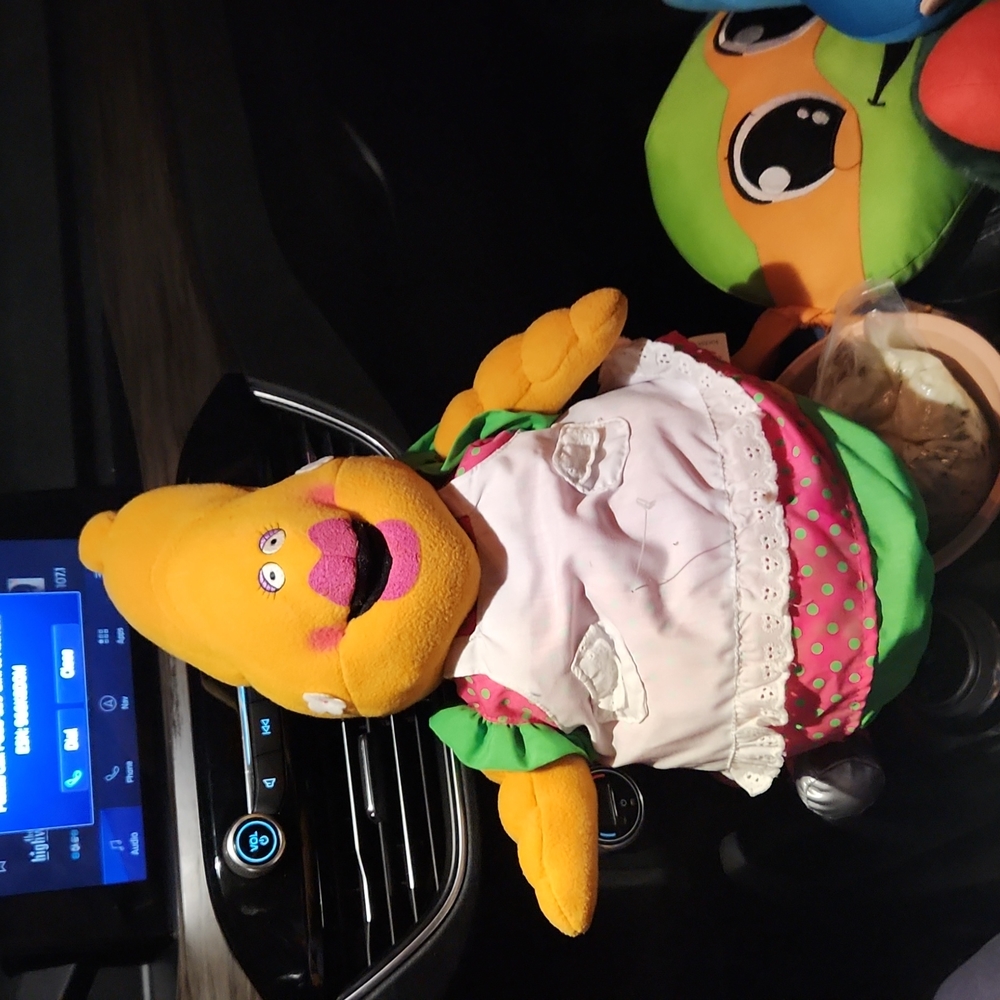 Cbc kids Mamma Yamma plush hand puppet. Mama yama